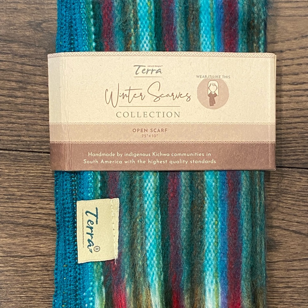 Brand new terra scarf in original packaging